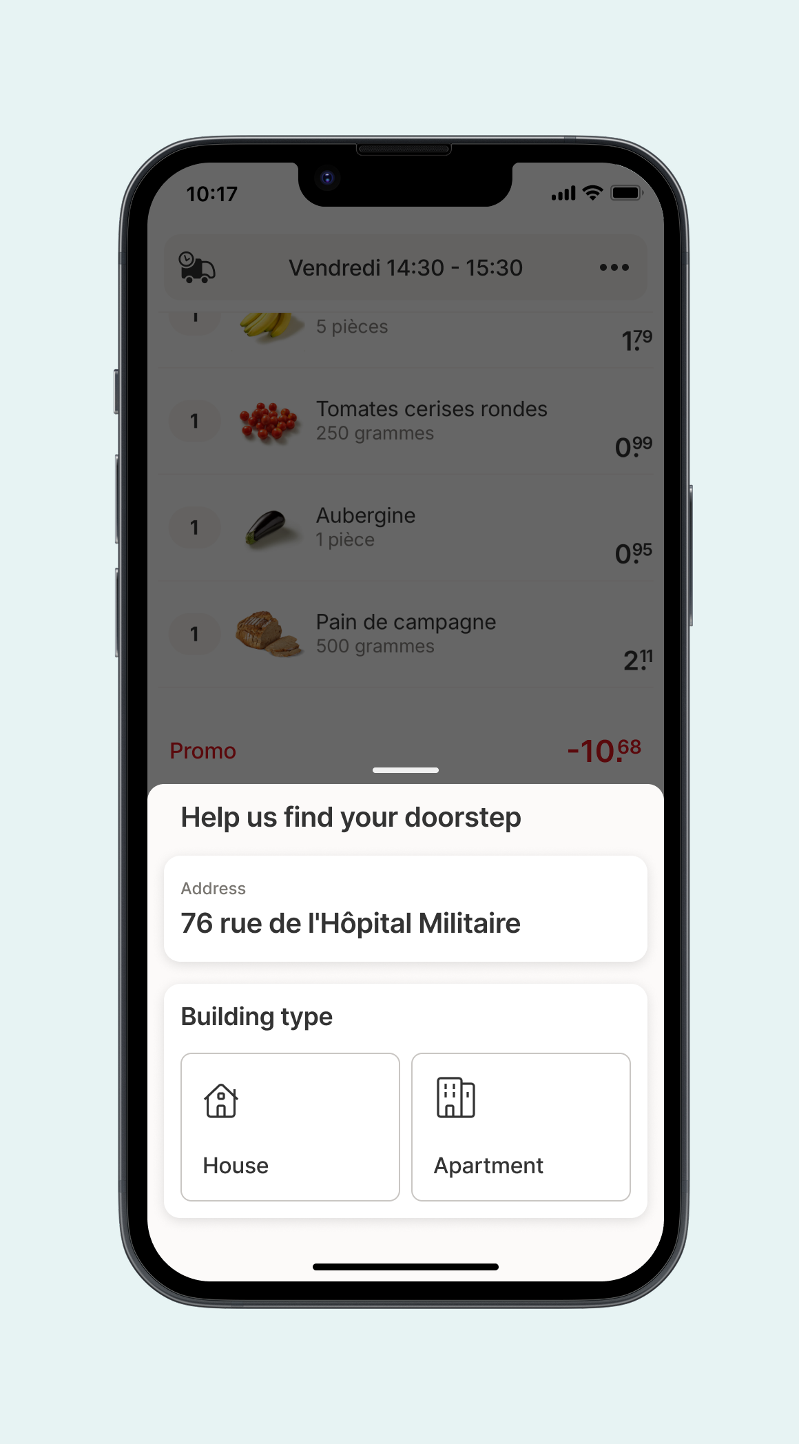 Address specification